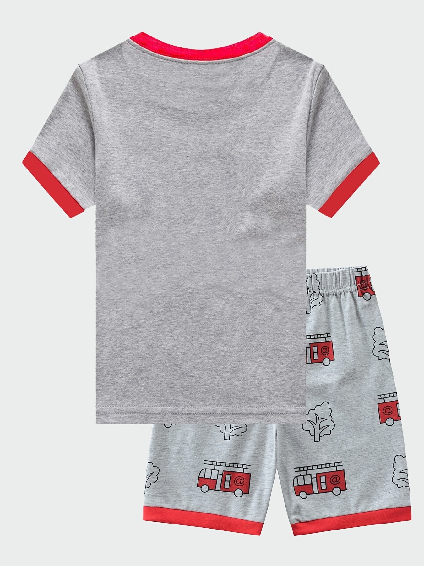Boys Car Print Pajama Set Family Outfit
