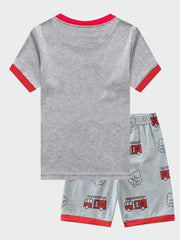 Boys Car Print Pajama Set Family Outfit