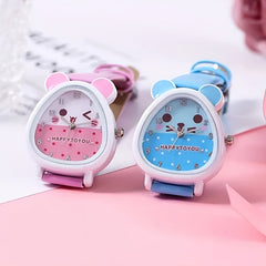 Kids Cartoon Quartz Watch Colorful Pointer Alloy Wrist Watch Gift
