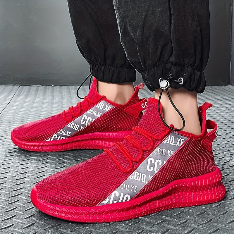 Men's Knitted Casual Shoes for Traveling Jogging