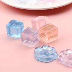 5pcs Sea Salt Cat Claws Stress Relief Toy Music Pinch Decompression Ice