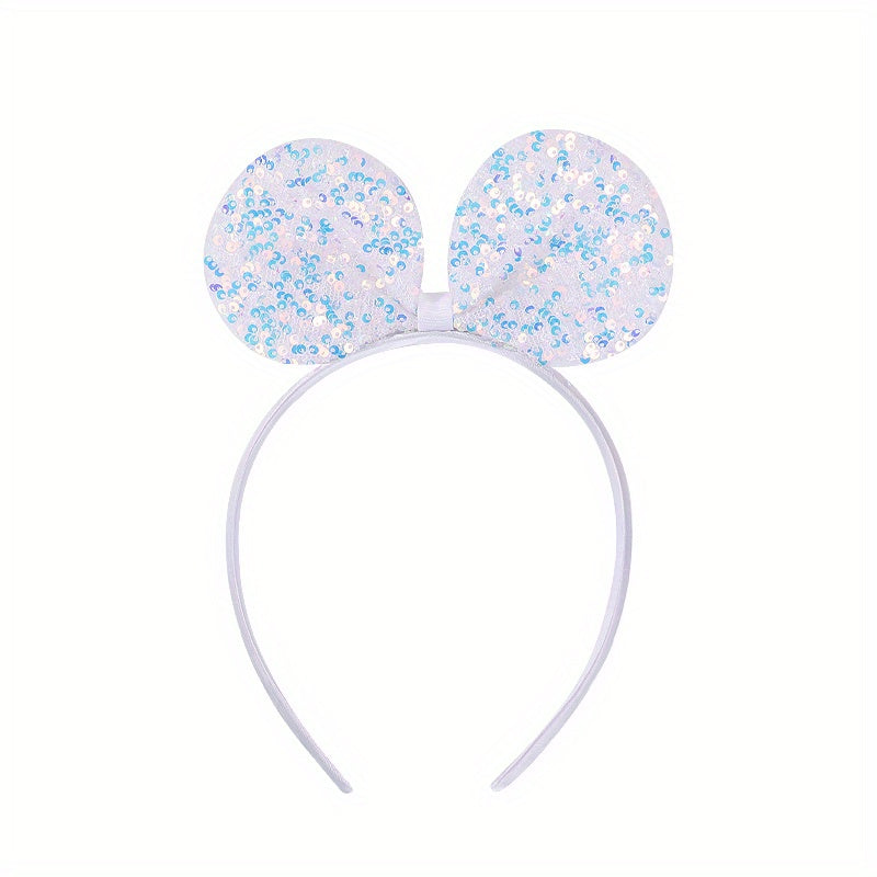 Baby Girls Crown Mouse Ear Hair Hoop Headwear Princess Hair Accessories