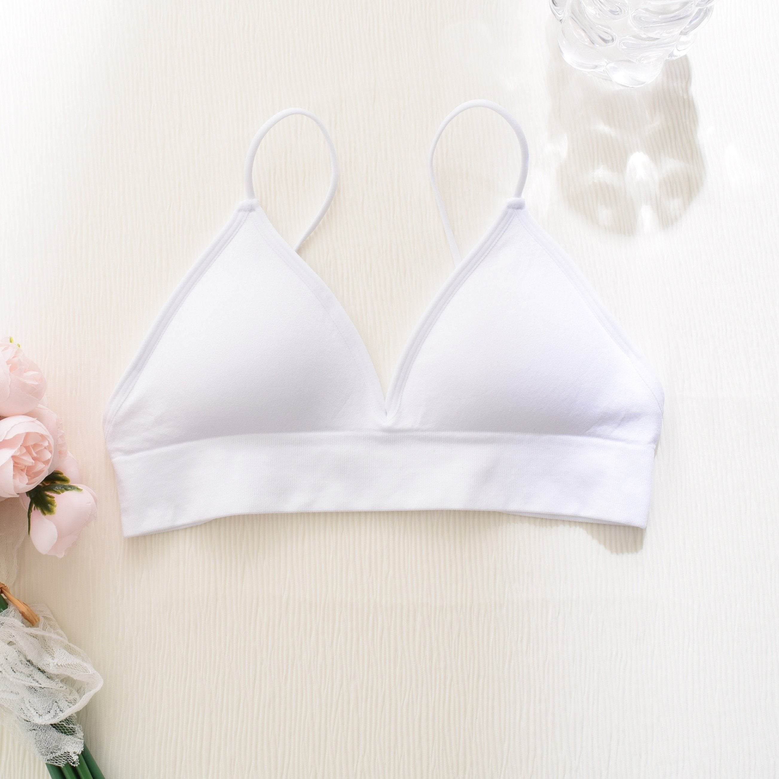 Triangle Cups Wireless Bra Comfortable Women's Lingerie