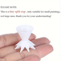 Mini Split Cup for Paint Pouring - 7 Leg Funnel for Acrylic Pouring DIY