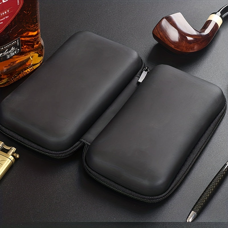 Men's Zippered Pipe Bag Pipe Storage Bag For Dad And Boyfriend