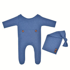 Newborn Photography Props Bodysuit Set