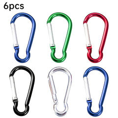 12pcs Gourd Metal Buckle Aluminum Hanging Buckle for Camping Hiking