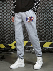 Men's Drawstring Sweatpants Loose Fit Joggers