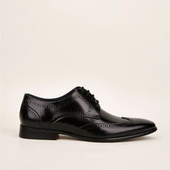 Men's Brogue Derby Shoes Wear-Resistant Non-Slip Dress Shoes