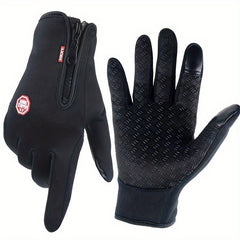 Outdoor Windproof Touch Screen Gloves For Mountaineering
