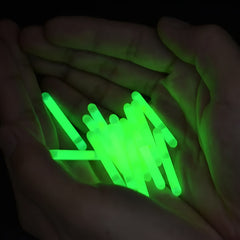 30pcs Luminous Fishing Sticks for Night Fishing - Glow Sticks for Floats