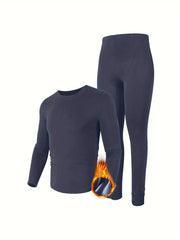 Men's Slim Fit Crew Neck T shirt & Pants Set