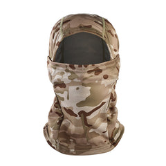 Camouflage Balaclava Outdoor Fishing Hood Face Mask Metallic Cover Scarf