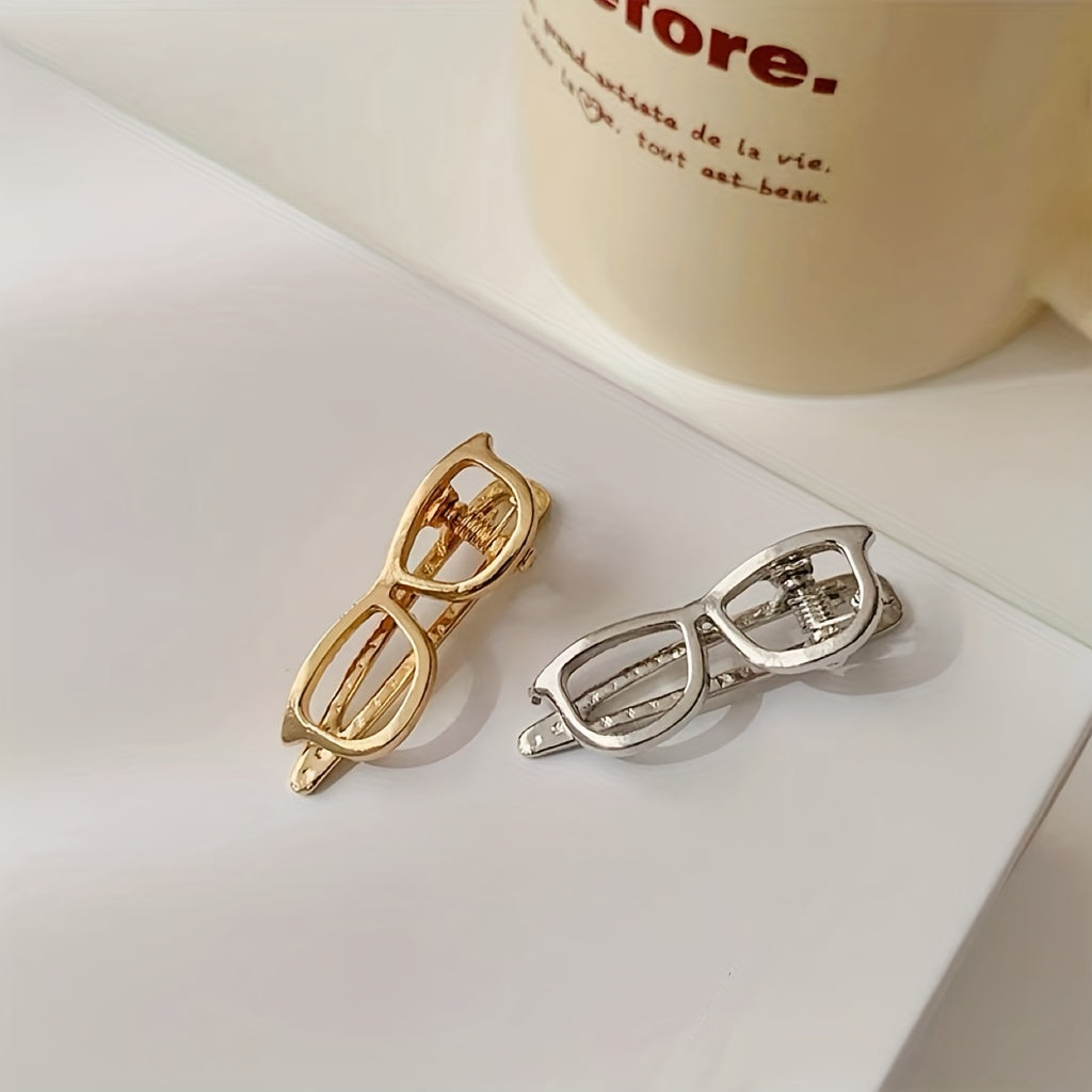 2pcs Sweet Glasses Hair Clip Funny Hair Accessories for Girls
