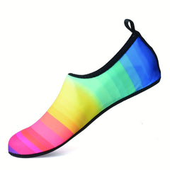 Women's Aqua Socks Quick Dry Barefoot Shoes for Swimming Fitness