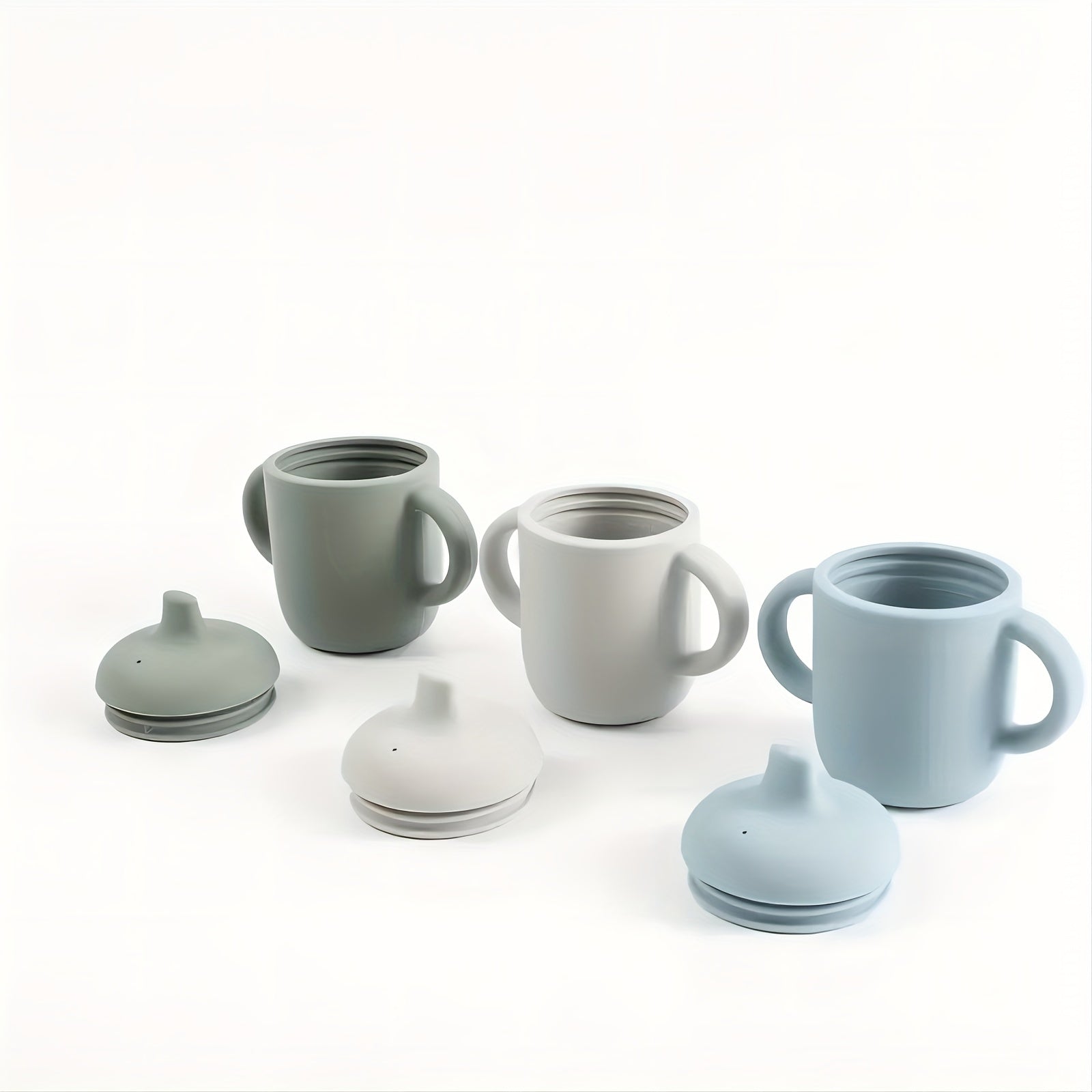 Baby Safe Silicone Drinking Cup Drop Resistant & Anti Scald