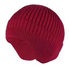 Knit Womens Cap Hat Warm Earflap Winter Baseball Caps Ears Cover