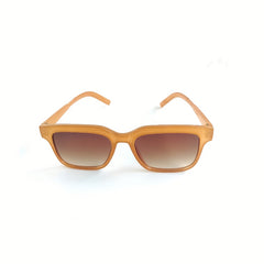 Retro Square PC Sunglasses Glasses Cloth Anti-squeeze Box