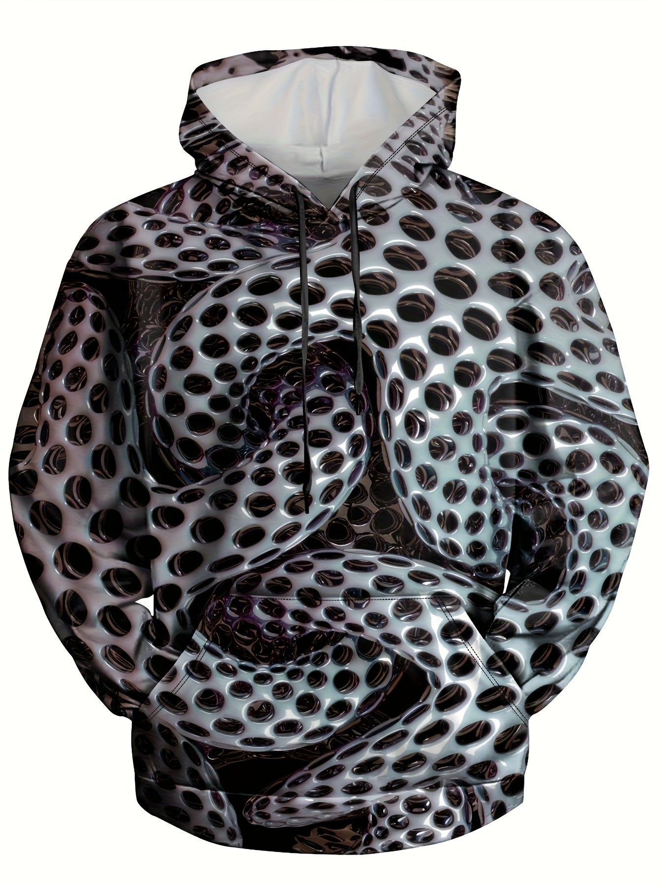 3D Print Hoodie Men Graphic Hooded Pullover Autumn Winter