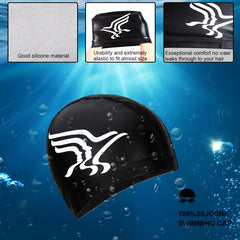 Swim Goggles Set with Nose Clip & Ear Plugs
