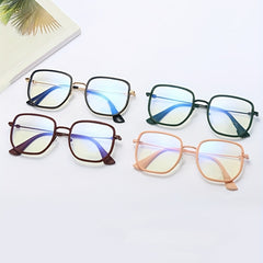 Anti Light Men's Glasses Ultra Light Square Glasses