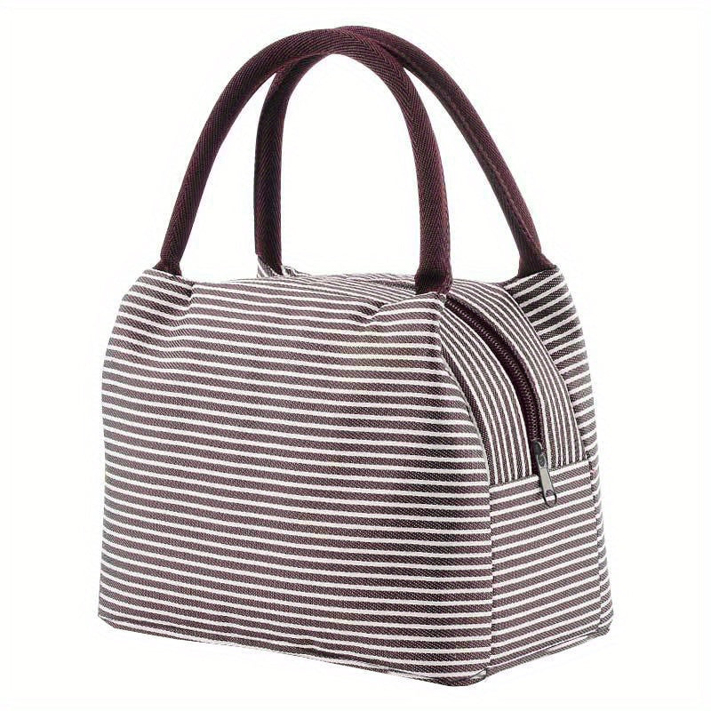 Insulated Lunch Bag Aluminum Foil Liner Waterproof Leakproof Freez