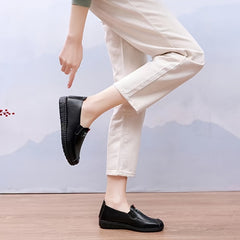 Women's Waterproof Slip On Loafers Soft Sole Lightweight Shoes