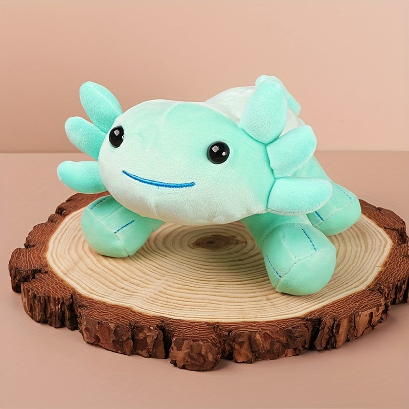 63 Inch Cartoon Axolotl Stuffed Toy Hexagonal Dinosaur Fish Stuffed Toy