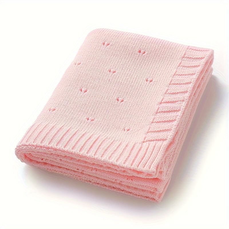 Cozy Unisex Blanket in Grey Pink Royal, Hand Wash, Geometric Pattern