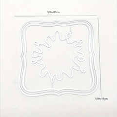 Dog Background Metal Embossing Scrapbooking Cutting Mold