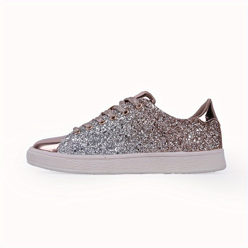 Sequins Low Top Skate Shoes for Women