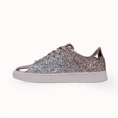 Sequins Low Top Skate Shoes for Women