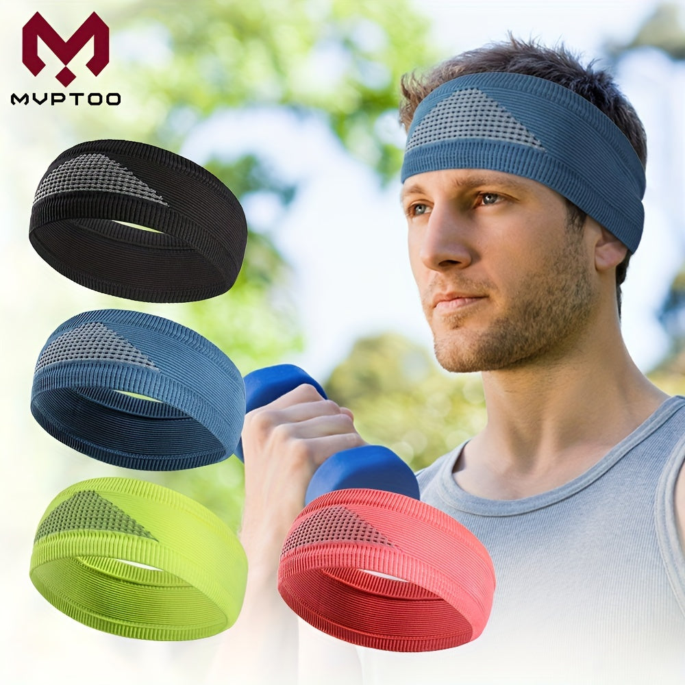 MVPTOO High Elastic Non Slip Headband for Men and Women