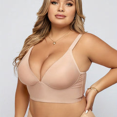 Sexy Deep V Neck Push Up Padded Bra