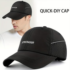Quick Drying Sports Baseball Cap Sun Protection Duck Cap Golf Cap