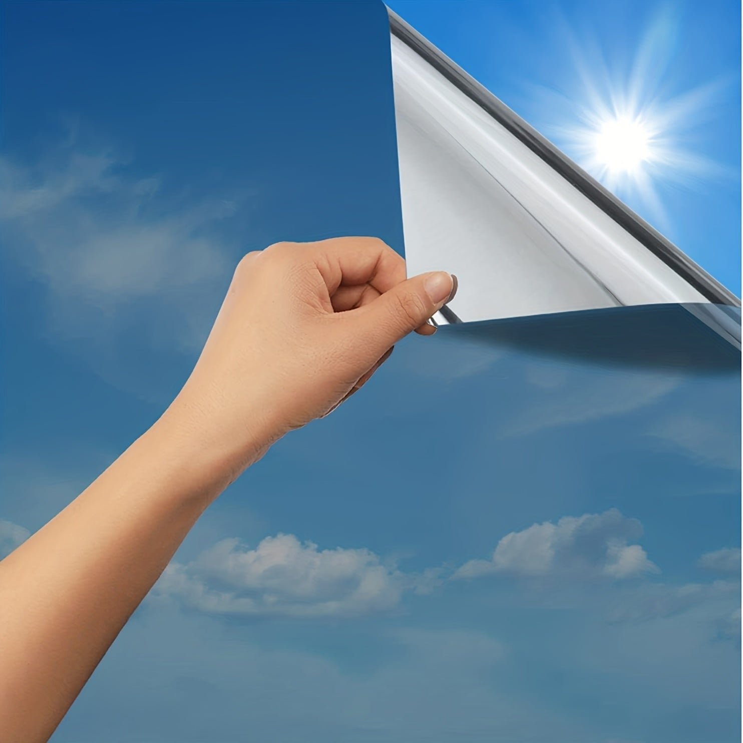 One Way Mirror Window Film Privacy UV Block Tint