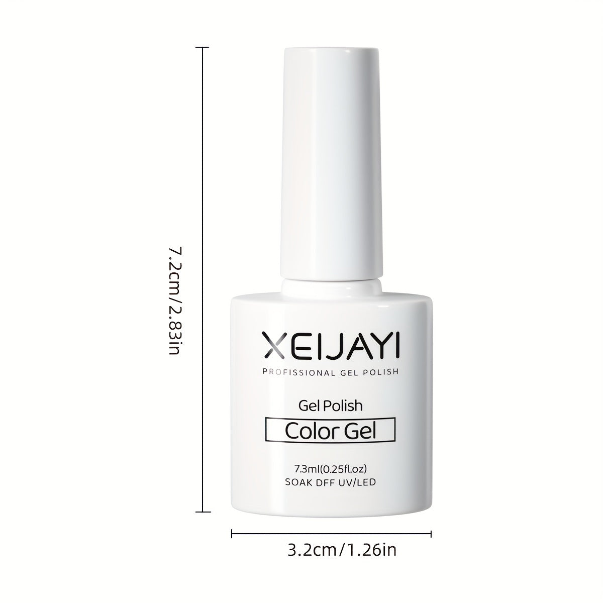 6 Colors Gel Nail Polish Starter Kit Nude Soak Off No Wipe