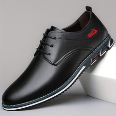 Men's Solid Comfy Lace Up Casual Shoes