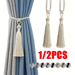 Decorative Curtain Tiebacks with Tassel for Home Decor
