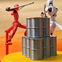 9 Mini Buckets Set for Game Scenes and Collections