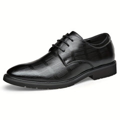 Men's PU Leather Oxford Shoes Formal Dress Shoes For Wedding Business