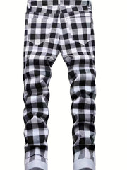 Men's Slim Fit Retro Stretch Jeans - All Seasons