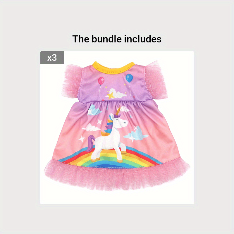 Doll Clothes Dresses for 12 Inch Youngsters Alive Toys