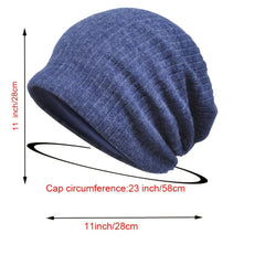 Velvet Lined Beanie Soft Warm Ski Cap Chemo Caps Cancer Headwear