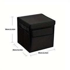 Foldable Car Trunk Cargo Storage Bag with Lid