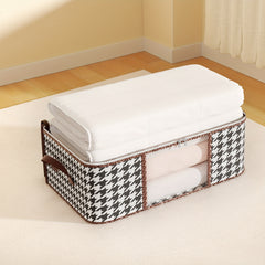 Large Clothes Storage Box Portable Quilt Container Organizer