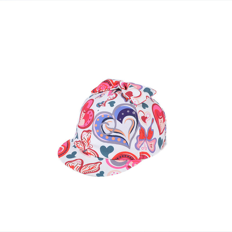 Pink Love Embroidered 3D Bow Baseball Cap Women's Dad Hat
