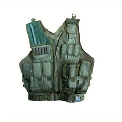Camouflage Tactical Vest Wear-resistant Nylon for Outdoor Survival