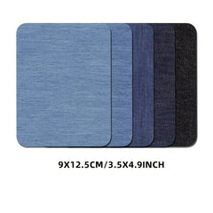 5pcs Denim Patch Fabric Repair Self Adhesive Clothing Supplies