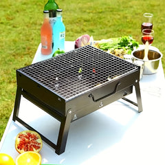 Portable Stainless Steel Wood Stove for Outdoor Picnic
